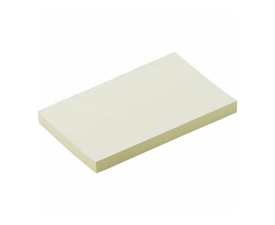 Папір для нотаток Buromax with adhesive layer 76x102мм, 100sheets, yellow (BM.2313-01)