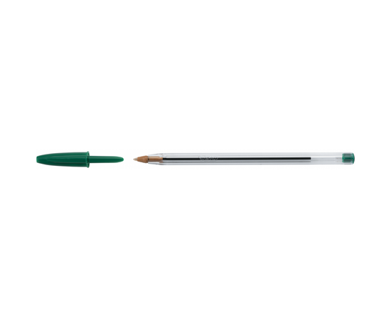 Ручка кулькова Bic Cristal, зелена (bc875976)
