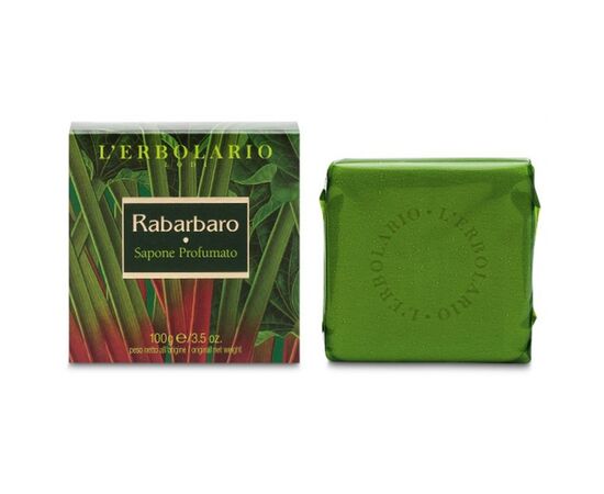 Тверде мило L'Erbolario Ревінь 100 г (2214010003786)