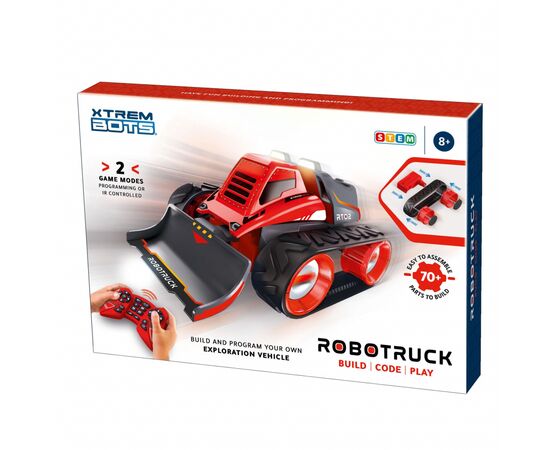 Интерактивная игрушка Blue Rocket Робот Robotruck STEM (XT380971), изображение 2 Интерактивная игрушка Blue Rocket Робот Robotruck STEM (XT380971), изображение 2