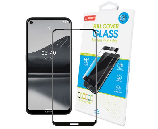 Скло захисне Global Full Glue Nokia 3.4 (1283126511509)