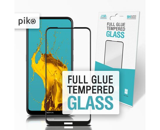 Скло захисне Piko Full Glue Nokia 3.4 (1283126511530)