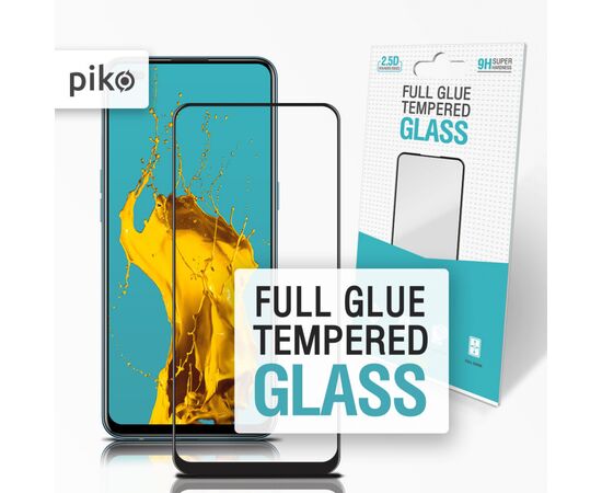 Стекло защитное Piko Full Glue Oppo Reno 4 Lite (1283126511189)