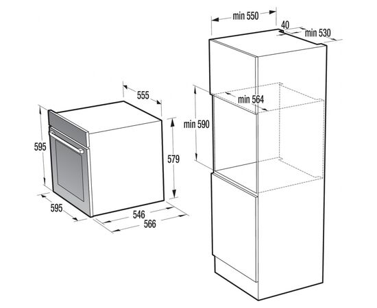Духовой шкаф Gorenje GP898B, изображение 3 Духовой шкаф Gorenje GP898B, изображение 3