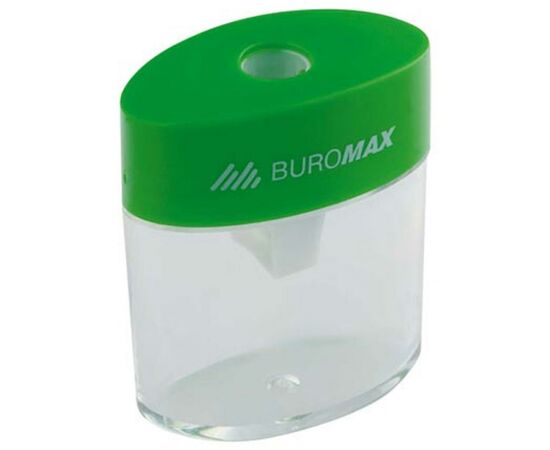 Точилка Buromax with a container, plastic (mixed colors) (BM.4752)