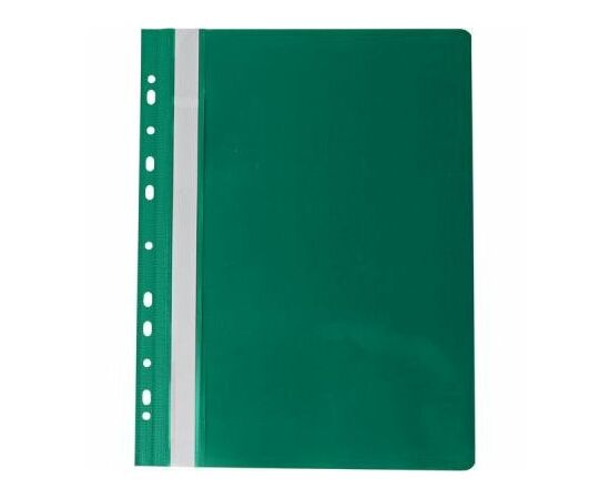 Папка-швидкозшивач Buromax A4 , perforated, PVC, green/ PROFESSIONAL (BM.3331-04)