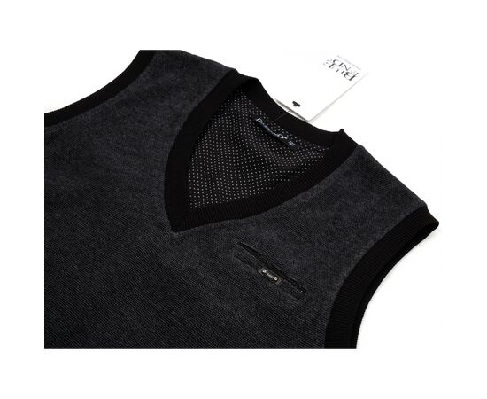 Жилет Blueland трикотажный (10202-128B-gray), изображение 3 Жилет Blueland трикотажный (10202-128B-gray), изображение 3