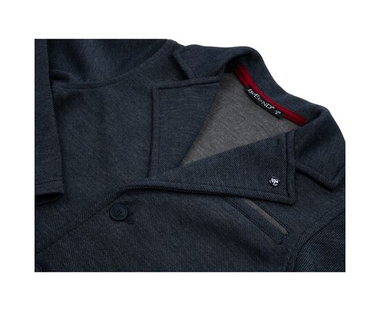 Пиджак Blueland трикотажный (10243-122B-blue), изображение 3 Пиджак Blueland трикотажный (10243-122B-blue), изображение 3