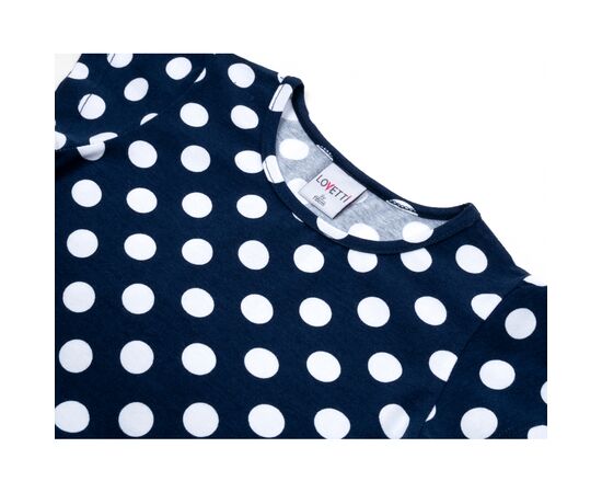 Платье Lovetti в горошек (5911-68-116G-blue), изображение 3 Платье Lovetti в горошек (5911-68-116G-blue), изображение 3