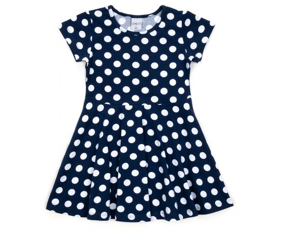 Плаття Lovetti в горошок (5911-68-122G-blue)