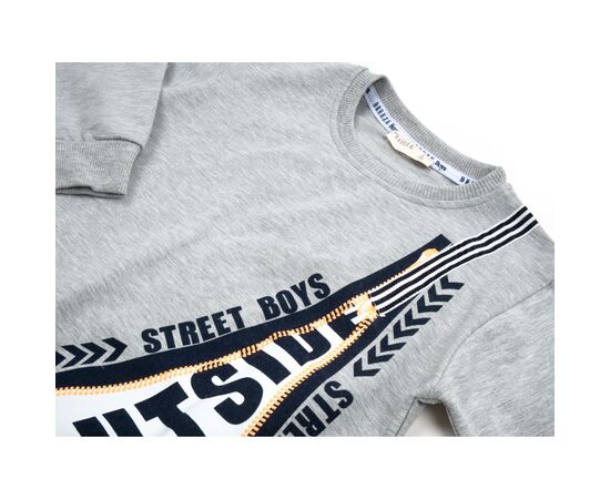 Спортивный костюм Breeze "STREET BOYS" (16039-128B-gray), изображение 7 Спортивный костюм Breeze "STREET BOYS" (16039-128B-gray), изображение 7