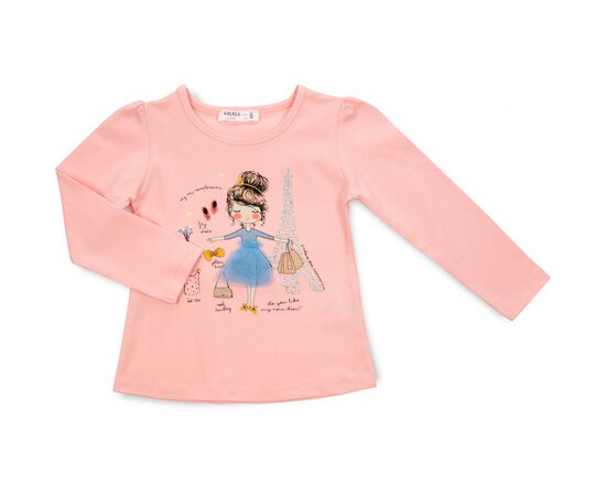 Кофта Breeze з дівчиною (15970-104G-peach)