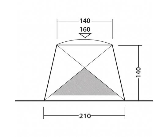 Тент Outwell Beach Shelter Compton Blue (929011), изображение 7 Тент Outwell Beach Shelter Compton Blue (929011), изображение 7