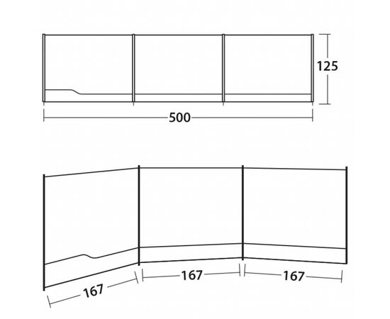 Тент Outwell Windscreen Grey (929035), изображение 2 Тент Outwell Windscreen Grey (929035), изображение 2
