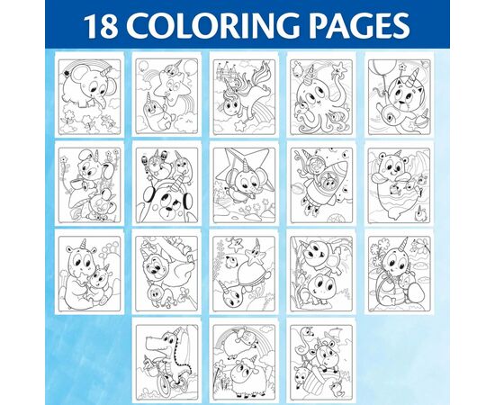 Набор для творчества Crayola Color Wonder Единорогие создания Раскраска (919069.018), изображение 3 Набор для творчества Crayola Color Wonder Единорогие создания Раскраска (919069.018), изображение 3
