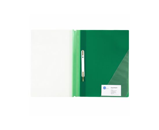 Папка-скоросшиватель Axent А4 с угловым карманом, 170/350 мкм зеленая (1306-25-A), изображение 2 Папка-скоросшиватель Axent А4 с угловым карманом, 170/350 мкм зеленая (1306-25-A), изображение 2