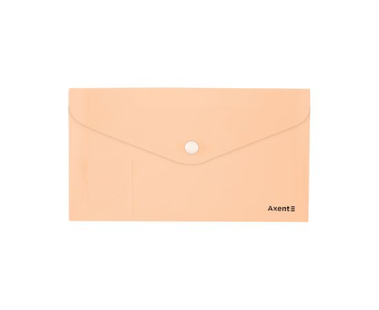 Папка - конверт Axent DL 180мкм Pastelini Персикова (1414-42-A)
