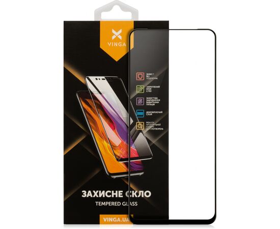 Стекло защитное Vinga Xiaomi Note 10 5G/Poco M3 Pro/Note 11/Note 11S (VGXRN105G)