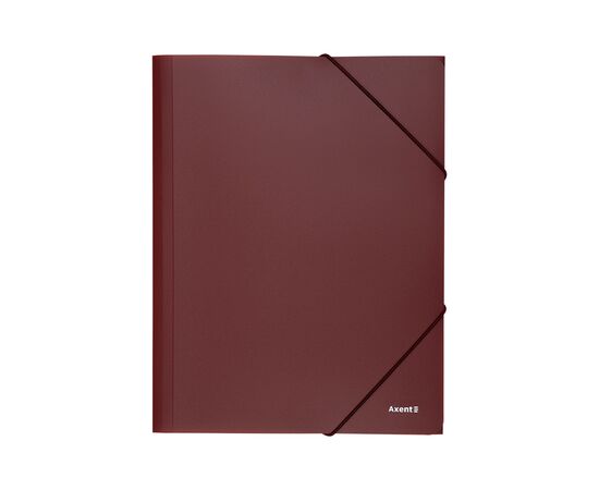 Папка на резинках Axent A4 500 мкм burgundy (1508-04-A)