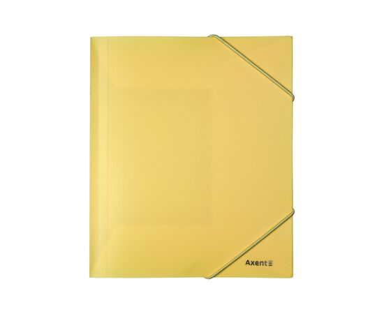 Папка на резинках Axent A5 410 мкм Pastelini yellow (1514-26-A)