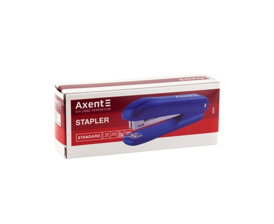 Степлер Axent Standard No. 10/5, 15 sheets, Light green (4222-09-A), изображение 4 Степлер Axent Standard No. 10/5, 15 sheets, Light green (4222-09-A), изображение 4