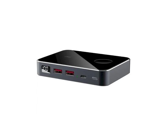 Батарея универсальная Prestigio Graphene + Watch, 10000 mAh, + input=12V/5A, 2*USB3.0 QC, 1*Type-C (PPB112G_SG), изображение 3 Батарея универсальная Prestigio Graphene + Watch, 10000 mAh, + input=12V/5A, 2*USB3.0 QC, 1*Type-C (PPB112G_SG), изображение 3