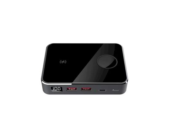 Батарея універсальна Prestigio Graphene + Watch, 10000 mAh, + input=12V/5A, 2*USB3.0 QC, 1*Type-C (PPB112G_SG)