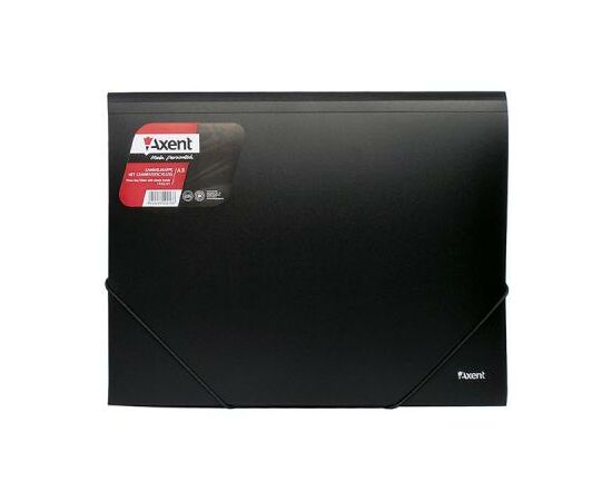 Папка на резинках Axent А3, black (1506-01-А)