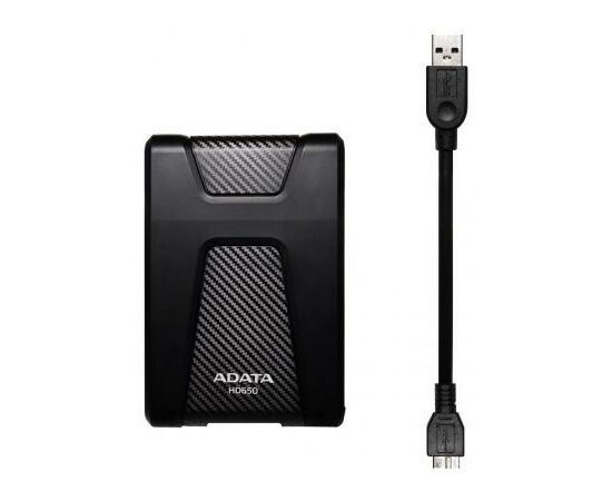 Внешний жесткий диск 2.5" 2TB ADATA (AHD650-2TU31-CBK), изображение 4 Внешний жесткий диск 2.5" 2TB ADATA (AHD650-2TU31-CBK), изображение 4