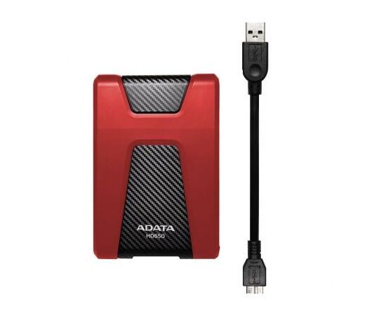 Внешний жесткий диск 2.5" 2TB ADATA (AHD650-2TU31-CRD), изображение 4 Внешний жесткий диск 2.5" 2TB ADATA (AHD650-2TU31-CRD), изображение 4