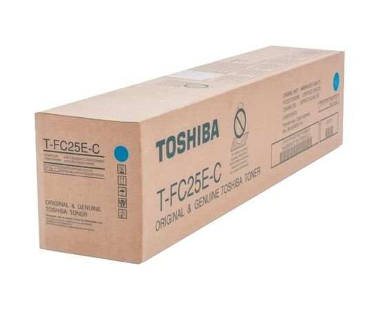 Тонер-картридж Toshiba T-FC25EC 26.8K CYAN (6AJ00000199)