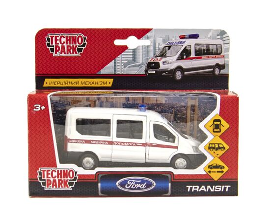 Спецтехніка Технопарк Ford Швидка допомога (SB-18-18-A-W-WB-N), зображення 8 Спецтехніка Технопарк Ford Швидка допомога (SB-18-18-A-W-WB-N), зображення 8
