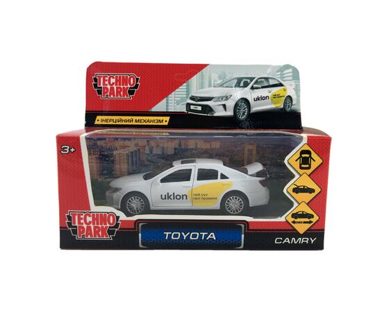 Машина Технопарк Toyota Camry Uklon (CAMRY-BK-Uk), изображение 5 Машина Технопарк Toyota Camry Uklon (CAMRY-BK-Uk), изображение 5