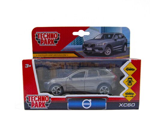 Машина Технопарк Volvo XC60 R-design (XC60-12-GY), изображение 8 Машина Технопарк Volvo XC60 R-design (XC60-12-GY), изображение 8
