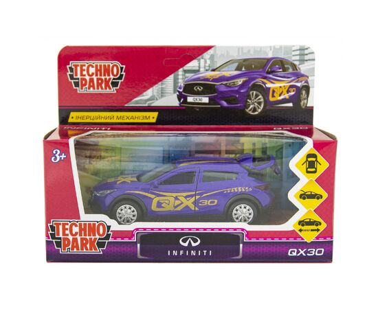 Машина Технопарк GlamCar Infiniti QX30 (QX30-12GRL-PUR), изображение 8 Машина Технопарк GlamCar Infiniti QX30 (QX30-12GRL-PUR), изображение 8