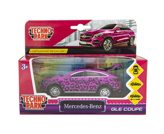 Машина Технопарк GlamCar Mercedes-Benz Gle Coupe (GLECOUPE-12GRL-PIN), изображение 8 Машина Технопарк GlamCar Mercedes-Benz Gle Coupe (GLECOUPE-12GRL-PIN), изображение 8