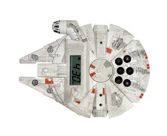 Ночник Ekids Радиочасы Disney, Star Wars, Millenium Falcon с ночником (SW-347.UFMV7), изображение 3 Ночник Ekids Радиочасы Disney, Star Wars, Millenium Falcon с ночником (SW-347.UFMV7), изображение 3