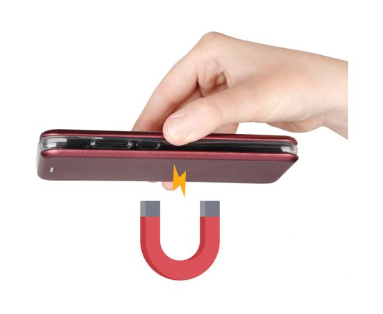 Чехол для моб. телефона BeCover Exclusive Xiaomi Redmi Note 10 Burgundy Red (706412), изображение 5 Чехол для моб. телефона BeCover Exclusive Xiaomi Redmi Note 10 Burgundy Red (706412), изображение 5