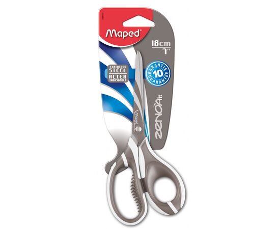 Ножницы Maped Zenoa Fit 180 мм блистер (MP.597110), изображение 4 Ножницы Maped Zenoa Fit 180 мм блистер (MP.597110), изображение 4