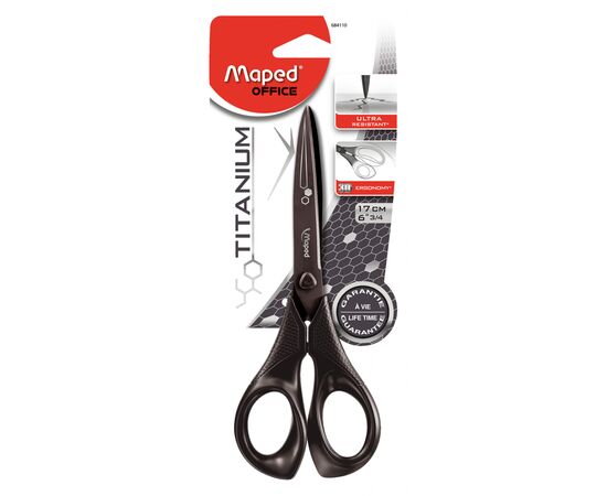 Ножницы Maped Titanium 17 см (MP.684110), изображение 2 Ножницы Maped Titanium 17 см (MP.684110), изображение 2