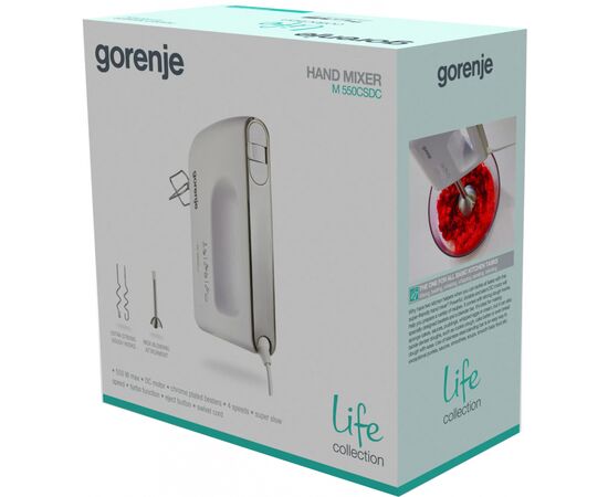 Миксер Gorenje M550CSDC, изображение 5 Миксер Gorenje M550CSDC, изображение 5