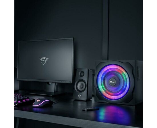 Акустическая система Trust GXT 629 Tytan RGB Illuminated (22944), изображение 7 Акустическая система Trust GXT 629 Tytan RGB Illuminated (22944), изображение 7
