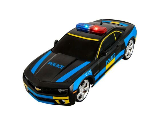 Машина Maisto Chevrolet Camaro SS RS (Police) чорний . Світло і звук (1:24 (81236 black), зображення 2 Машина Maisto Chevrolet Camaro SS RS (Police) чорний . Світло і звук (1:24 (81236 black), зображення 2