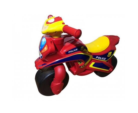 Беговел Active Baby Police музыкальный красно-желтый (0139-0156М)