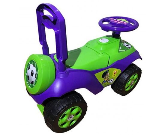 Чудомобіль Active Baby музичний зелено-фіолетовий (013117-0202М), зображення 2 Чудомобіль Active Baby музичний зелено-фіолетовий (013117-0202М), зображення 2