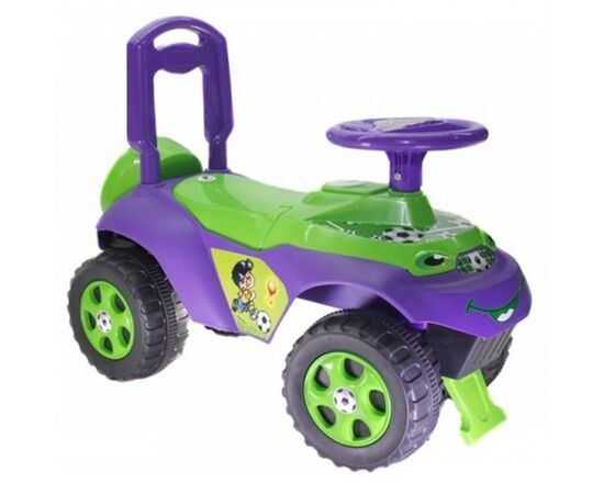 Чудомобіль Active Baby музичний зелено-фіолетовий (013117-0202М), зображення 3 Чудомобіль Active Baby музичний зелено-фіолетовий (013117-0202М), зображення 3