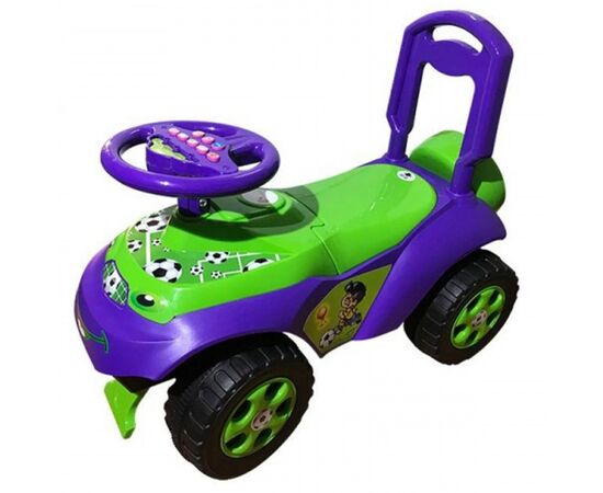 Чудомобиль Active Baby музичний зелено-фіолетовий (013117-0202М)