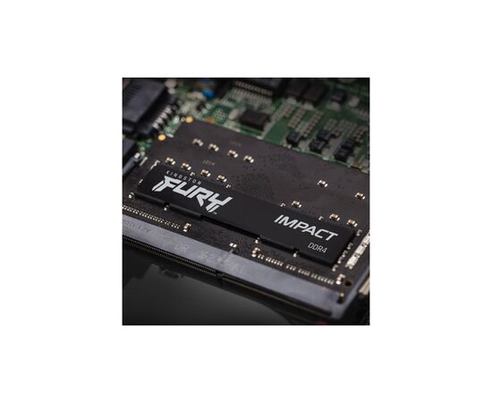 Модуль памяти для ноутбука SoDIMM DDR4 8GB 2666 MHz Fury Impact Kingston Fury (ex.HyperX) (KF426S15IB/8), изображение 3 Модуль памяти для ноутбука SoDIMM DDR4 8GB 2666 MHz Fury Impact Kingston Fury (ex.HyperX) (KF426S15IB/8), изображение 3