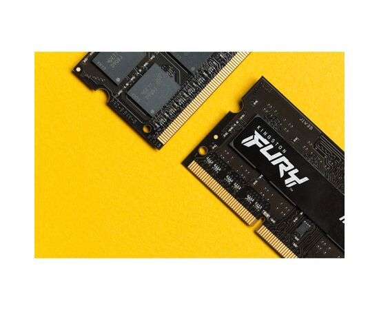 Модуль памяти для ноутбука SoDIMM DDR4 16GB (2x8GB) 2666 MHz Fury Impact Kingston Fury (ex.HyperX) (KF426S15IBK2/16), изображение 5 Модуль памяти для ноутбука SoDIMM DDR4 16GB (2x8GB) 2666 MHz Fury Impact Kingston Fury (ex.HyperX) (KF426S15IBK2/16), изображение 5