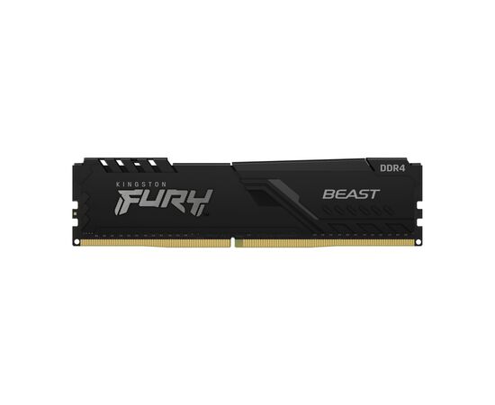 Модуль пам'яті для комп'ютера DDR4 16GB 3600 MHz Fury Beast Black Kingston Fury (ex.HyperX) (KF436C18BB/16), зображення 2 Модуль пам'яті для комп'ютера DDR4 16GB 3600 MHz Fury Beast Black Kingston Fury (ex.HyperX) (KF436C18BB/16), зображення 2